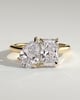 Morgan - Pear and Radiant Toi Et Moi - 18k Yellow Gold