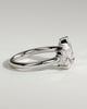 Nadia - Pear and Oval Open Band Toi et Moi - 18k White Gold