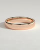 Neyda -  Cigar Band Wedding Ring - 18k Rose Gold