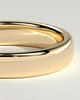 Neyda -  Cigar Band Wedding Ring - 18k Yellow Gold