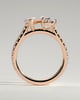 Noa - 5 Claw Toi Et Moi - 18k Rose Gold