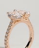 Noa - 5 Claw Toi Et Moi - 18k Rose Gold