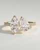Noa - 5 Claw Toi Et Moi - 18k Yellow Gold