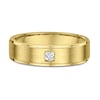 Noah Mens Wedding Ring - 9k Yellow Gold