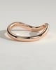 Ocea -  Wave Band Wedding Ring - 18k Rose Gold