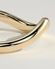 Ocea -  Wave Band Wedding Ring - 18k Yellow Gold
