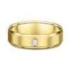 Oscar Mens Wedding Ring - 9k Yellow Gold