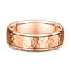 Paul Mens Wedding Ring - 9k Rose Gold