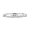 Peggy - Clustered Pave Wedding Band - 18k White Gold