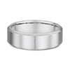 Peter Mens Wedding Ring - 9k White Gold