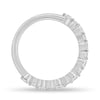 Petra - Half Eternity Wedding Ring - 18k White Gold