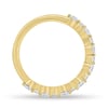 Petra - Half Eternity Wedding Ring - 18k Yellow Gold
