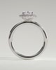 Phoebe  Oval Halo - 18k White Gold