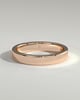 Piper -  Flat Cigar Band Wedding Ring - 18k Rose Gold
