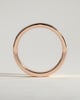 Piper -  Flat Cigar Band Wedding Ring - 18k Rose Gold
