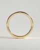 Piper -  Flat Cigar Band Wedding Ring - 18k Yellow Gold