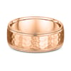 Richard Mens Wedding Ring - 9k Rose Gold