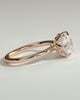 Rita  6 Claw Round Solitaire - 18k Rose Gold