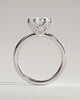 Rita  6 Claw Round Solitaire - 18k White Gold