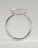 River - East West Marquise Solitaire - 18k White Gold