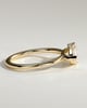 River - East West Marquise Solitaire - 18k Yellow Gold