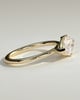 River - East West Marquise Solitaire - 18k Yellow Gold