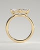 River - East West Marquise Solitaire - 18k Yellow Gold