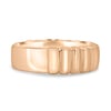 Rose - Fluted Cigar Ring - 18k Rose Gold