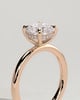 Rosie  4 Claw Cushion Solitaire - 18k Rose Gold