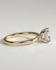 Rosie  4 Claw Cushion Solitaire - 18k Yellow Gold