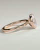 Sage - Bezel Set Oval Solitaire - 18k Rose Gold