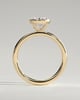 Sage - Bezel Set Oval Solitaire - 18k Yellow Gold