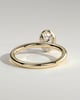 Sage - Bezel Set Oval Solitaire - 18k Yellow Gold