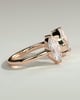 Salma - Pear and Marquise Open Band Toi et Moi - 18k Rose Gold