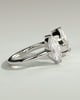 Salma - Pear and Marquise Open Band Toi et Moi - 18k White Gold