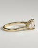 Selena - Trellis Set Cushion Trilogy - 18k Yellow Gold