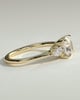 Selena - Trellis Set Cushion Trilogy - 18k Yellow Gold