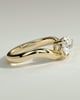 Shai - Pear Solitaire with Twist Band - 18k Yellow Gold