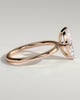 Sherry - V Claw Marquise Solitaire - 18k Rose Gold