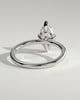 Sherry - V Claw Marquise Solitaire - 18k White Gold