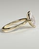 Sherry - V Claw Marquise Solitaire - 18k Yellow Gold