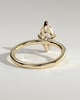 Sherry - V Claw Marquise Solitaire - 18k Yellow Gold