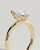 Sherry - V Claw Marquise Solitaire - 18k Yellow Gold