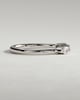 Sky - Marquise Accent Stone Open Band Wedding Ring - 18k White Gold