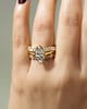 Stella - Marquise Solitaire with Cathedral Bezel Setting Lifestyle Image