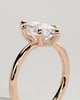 Stephanie - Marquise Solitaire - 18k Rose Gold