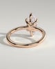 Stephanie - Marquise Solitaire - 18k Rose Gold