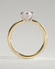 Stephanie - Marquise Solitaire - 18k Yellow Gold / 18k White Gold
