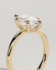 Stephanie - Marquise Solitaire - 18k Yellow Gold