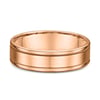 Stephen Mens Wedding Ring - 9k Rose Gold